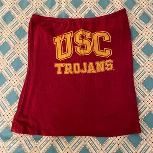 Simply Sporty USC vintage game day tube top sz M